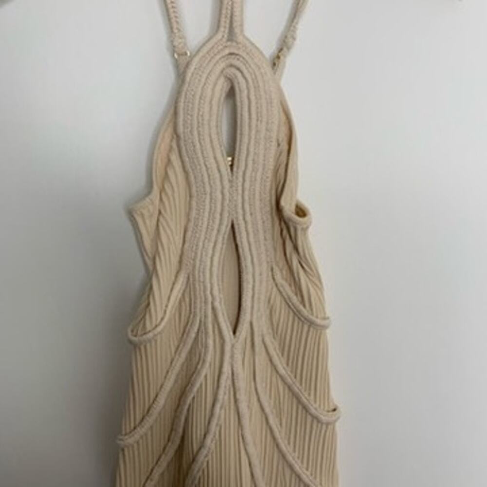 Cult Gaia Avery Knit Midi Bodycon Dress Womens XS - Picture 9 of 16